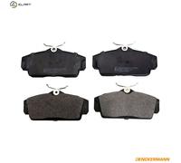 DENCKERMANN B110521 Brake Pads Set Front for Nissan Primera Almera
