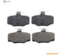 Brake pads Rear Axle B110560 DENCKERMANN for NISSAN PRIMERA PRIMERA Hatchback