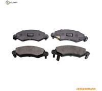 Brake pads Front Axle B110572 DENCKERMANN for OPEL SUZUKI SUBARU