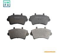 DENCKERMANN B110582 Brake Pads Set Front for Movano Master Interstar