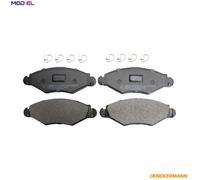 DENCKERMANN B110594 Brake Pads Set Front for 206 Van 206+ 306