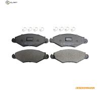 BRAKE PAD SET DISC BRAKE B110594 FOR PEUGEOT 206+ 306/Hatchback/Van KFW 1.4L
