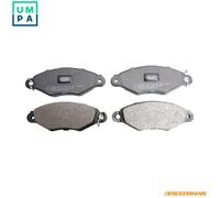 Fits DENCKERMANN ZAWIESZENIE B110647 HAM PADS. FRONT PEUGOET 206 98- ⭐UK Stock⭐