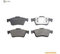 DENCKERMANN B110650 Brake Pads Set Rear for Laguna Megane Primera Espace