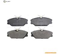 DENCKERMANN B110653 Brake Pads Set Front for Megane Scenic Laguna Clio Safrane