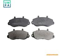 BRAKE PAD SET DISC BRAKE B110654 FOR RENAULT MASTER/II/Platform/Chassis/Bus 2.5L