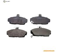 DENCKERMANN B110661 Brake Pads Set Front for 400 Civic 200 45 Concerto 25 MG ZR