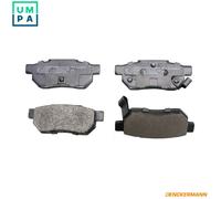 DENCKERMANN B110662 Brake Pads Set Rear for Civic 400 200 45 Accord 25 Concerto