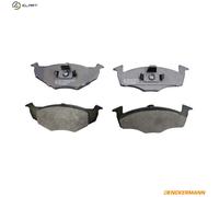 Brake pads Front Axle B110686 DENCKERMANN for VW SEAT