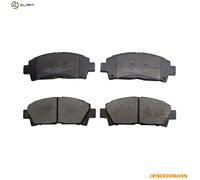Brake pads Front Axle B110741 DENCKERMANN for TOYOTA AVENSIS AVENSIS Liftback