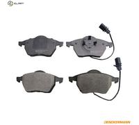 DENCKERMANN B110839 Brake Pads Set Front for A4 A6 Passat Exeo Superb