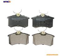 Brake pads Rear Axle B110860 DENCKERMANN for SEAT AUDI VW SKODA CITROËN PEUGEOT