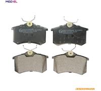 Brake pads Rear Axle B110860 DENCKERMANN for SEAT AUDI VW SKODA CITROËN PEUGEOT