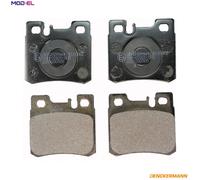 DENCKERMANN B110862 Brake Pads Set Rear for Mercedes 124 E C SL CLK SLK 190