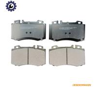 BRAKE PAD SET DISC BRAKE B110873 FOR MERCEDES-BENZ OM 648.960 3.2L 6cyl S-CLASS