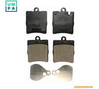 Brake pads Rear Axle B110876 DENCKERMANN for MERCEDES-BENZ E-CLASS CLK C-CLASS