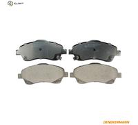 Brake pads Front Axle B110894 DENCKERMANN for TOYOTA AVENSIS Estate AVENSIS