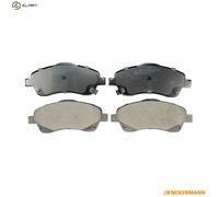 Brake pads Front Axle B110894 DENCKERMANN for TOYOTA AVENSIS Estate AVENSIS
