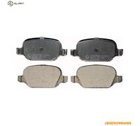Brake pads Rear Axle B110896 DENCKERMANN for ALFA ROMEO LANCIA FIAT