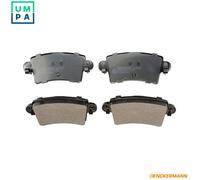 BRAKE PAD SET DISC BRAKE B110897 FOR RENAULT MASTER/II/Platform/Chassis/Van 3.0L