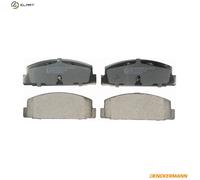 DENCKERMANN B110912 Brake Pads Set Rear for 6 626 323 F S Premacy