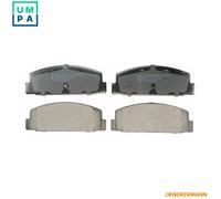DENCKERMANN B110912 Brake Pads Set Rear for 6 626 323 F S Premacy