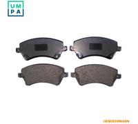DENCKERMANN B110915 Brake Pads Set Front for Toyota Corolla