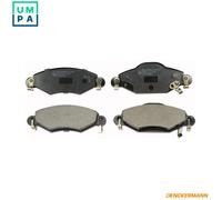 DENCKERMANN B110917 Brake Pads Set Front for Toyota Yaris