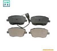 BRAKE PAD SET DISC BRAKE B110925 FOR VW AUA/BKY/BBY 1.4L 4cyl POLO
