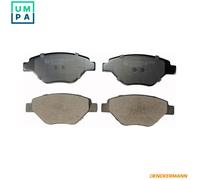 BRAKE PAD SET DISC BRAKE B110928 FOR RENAULT K4J740/730/732 1.4L 4cyl MEGANE II