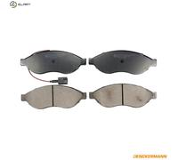 DENCKERMANN B110937 Brake Pads Set Front for Ducato Boxer JUMPER
