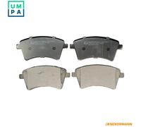 Brake pads Front Axle B110951 DENCKERMANN for RENAULT KANGOO Express