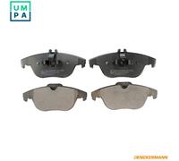 DENCKERMANN B110953 Brake Pads Set Rear for Mercedes C GLK E