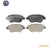 Brake pads Front Axle B110954 DENCKERMANN for OPEL CORSA D CORSA D Hatchback Van