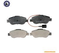BRAKE PAD SET DISC BRAKE B110961 FOR FIAT FORD 169 A1.000 1.2L 4cyl 500 C 1.2L