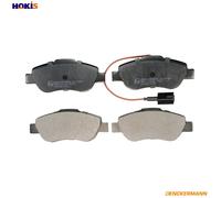 Brake pads Front Axle B110961 DENCKERMANN for FIAT FORD