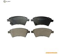 Brake pads Front Axle B110963 DENCKERMANN for SUZUKI FIAT