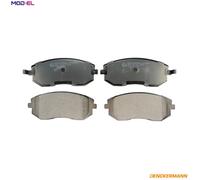 Brake pads Front Axle B110975 DENCKERMANN for SUBARU IMPREZA Saloon FORESTER XV