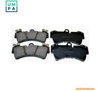 Brake pads Front Axle B110981 DENCKERMANN for AUDI PORSCHE VW