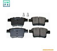 Fits DENCKERMANN HAMULCE B110983 BRAKE PADS REAR FORD MONDEO III 00-
