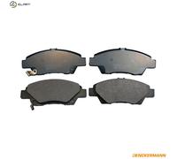 Brake pads Front Axle B110996 DENCKERMANN for HONDA JAZZ III INSIGHT JAZZ IV