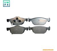 DENCKERMANN B111017 Brake Pads Set Front for Honda Accord