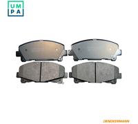 BRAKE PAD SET DISC BRAKE B111018 FOR HONDA ACCORD/VIII/EURO K24Z3 2.4L 4cyl