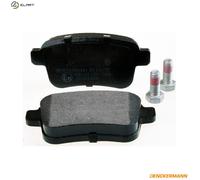 Brake pads Rear Axle B111020 DENCKERMANN for RENAULT MERCEDES-BENZ