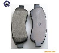 Brake pads Rear Axle B111039 DENCKERMANN for FIAT PEUGEOT CITROËN