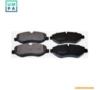 Brake pads Front Axle B111040 DENCKERMANN for IVECO DAILY IV Bus DAILY IV Van