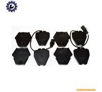 DENCKERMANN B111045 Brake Pads Set Front for A6 Allroad A4 Passat Phaeton