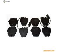 DENCKERMANN B111045 Brake Pads Set Front for A6 Allroad A4 Passat Phaeton