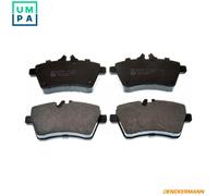 BRAKE PAD SET DISC BRAKE B111046 FOR MERCEDES-BENZ OM 640.942 2.0L 4cyl A-CLASS