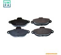 BRAKE PAD SET DISC BRAKE B111051 FOR FIAT 176B1.000/B4.000 1.2L 4cyl PUNTO